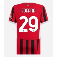 Ženski Nogometni dresi AC Milan Youssouf Fofana #29 Domači 2024-25 Kratek Rokav